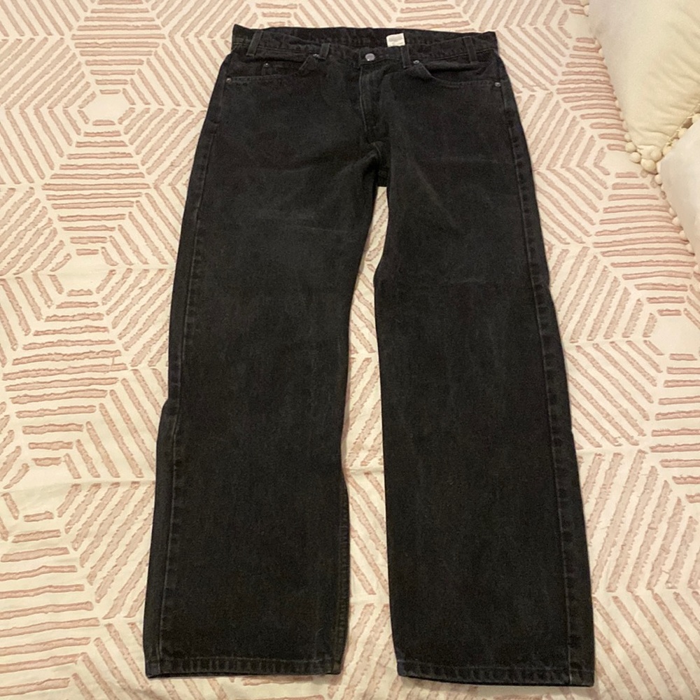 Levi Strauss 505 Straight Leg Jeans 38x30